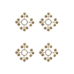 STAR - Kertaskraut, brass 4stk
