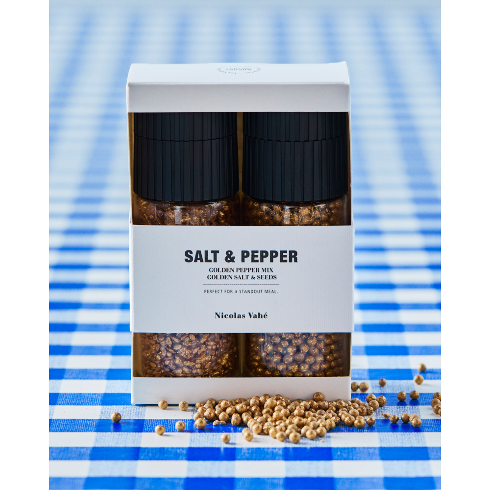 Gjafasett Gull piparmix&gull salt-seeds - Image 3