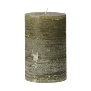 RUSTIC - Kubbakerti, olive green 15x9.6cm