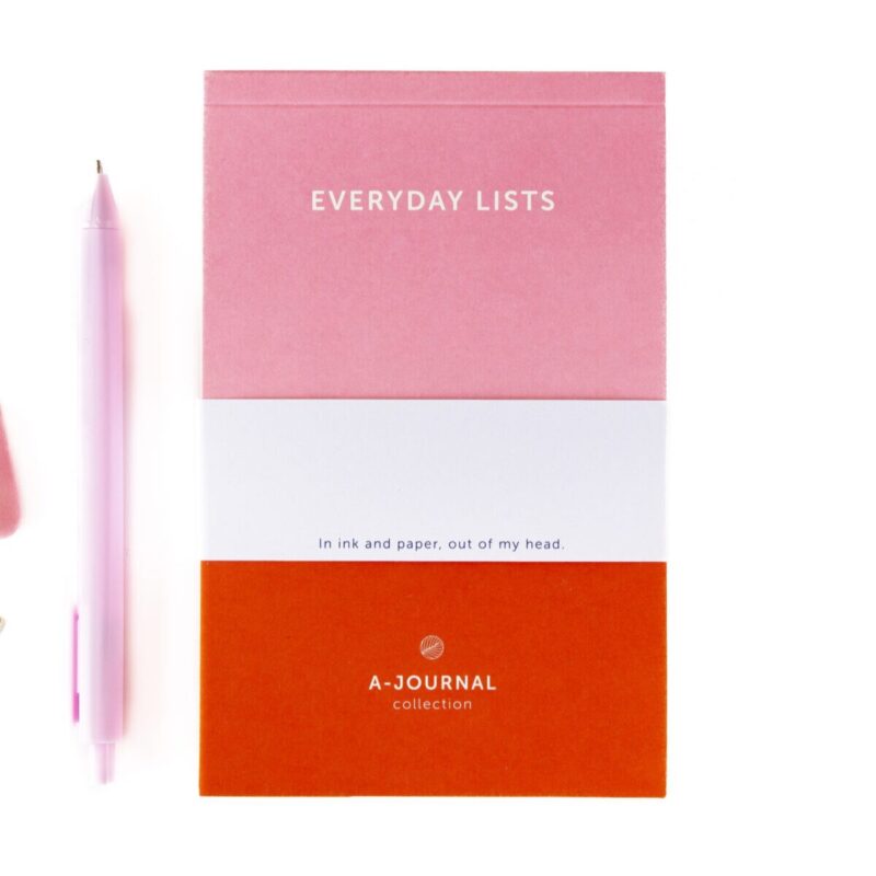 A. Journal - Notepad, pink red - Image 3