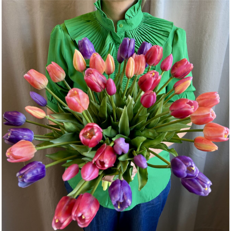 Tulipana búnt - peach, 41cm - Image 2