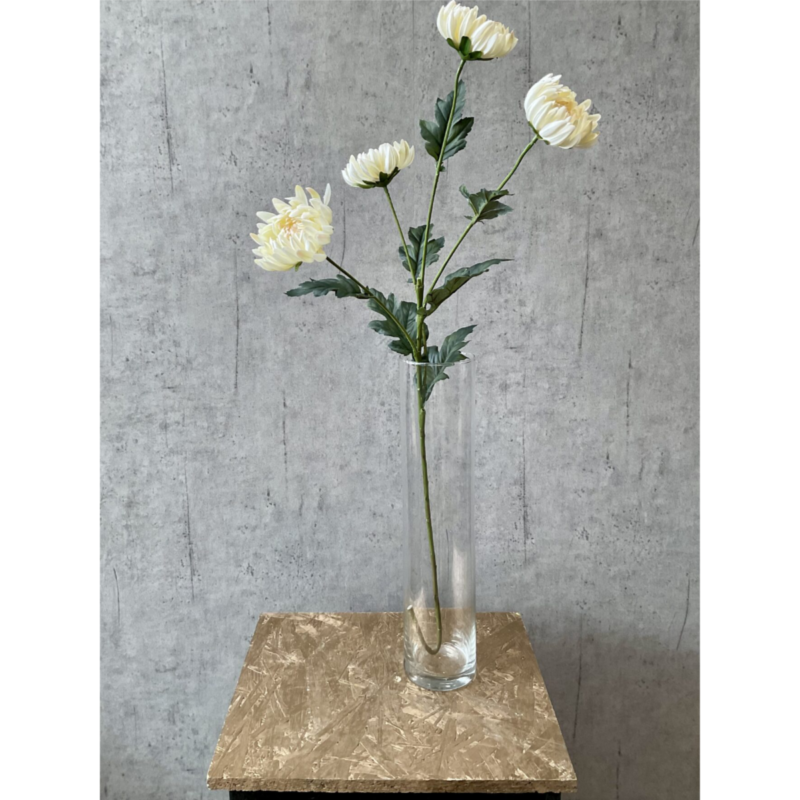 Krýsantemum - krem h: 83cm - Image 2