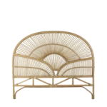 Irregularr Rattan höfuðgafl 160x135cm