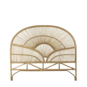 Irregularr Rattan höfuðgafl 160x135cm