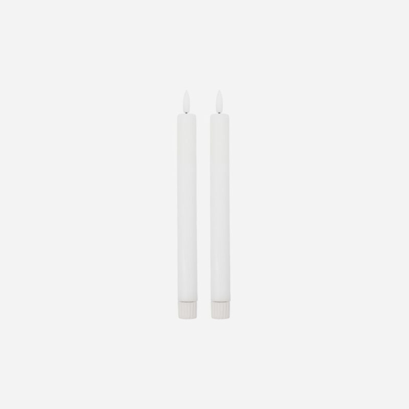 LED stjakakerti - 2 í pakka