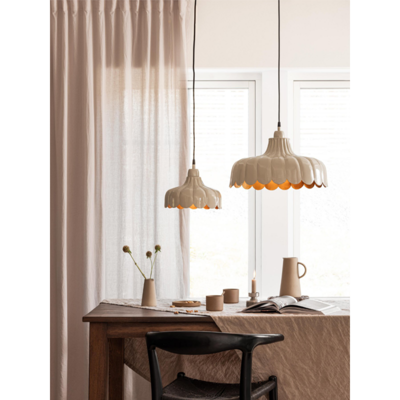 WELLS -  Loftljós, ljós beige 24cm - Image 2