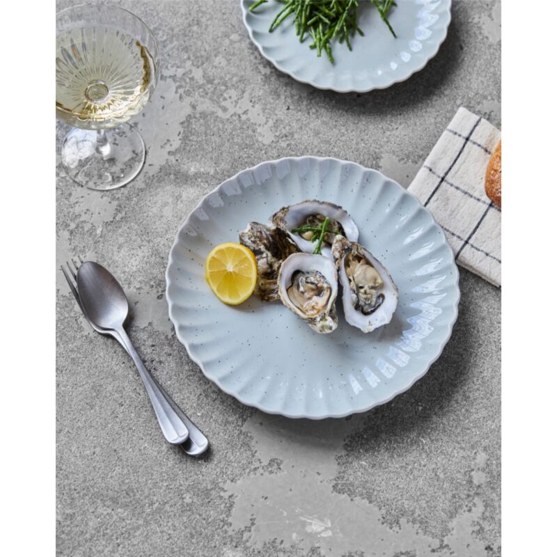 SCALLOP - Matardiskur, 26cm ljós blár - Image 3