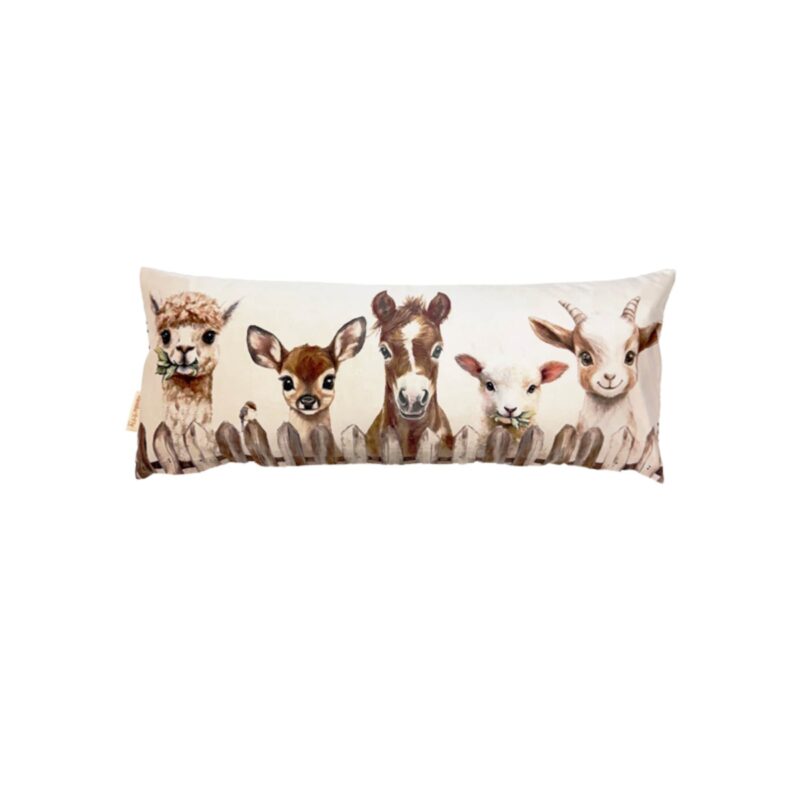 MINI ANIMALS - Púði, 25x65cm
