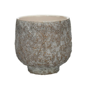 XIAN - Blómapottur, grár 18cm