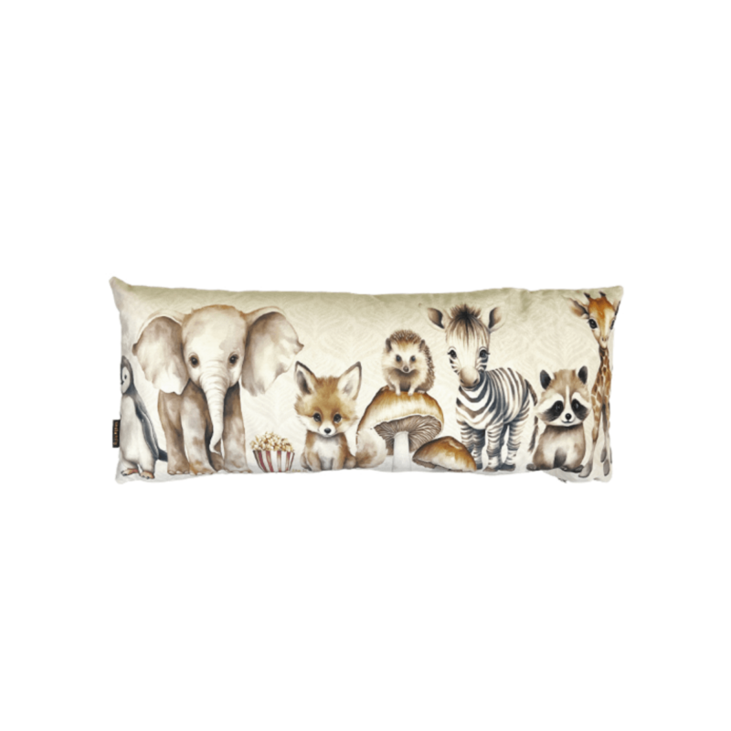 Púði - Mini animals 25x65cm