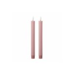 PONZA - LED stjakakerti, rose 2stk