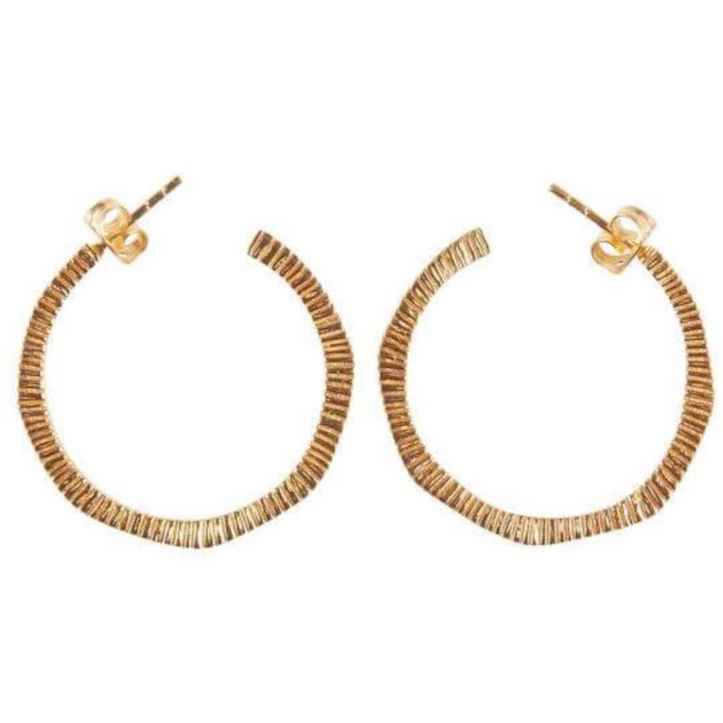Lily - Eyrnalokkar gold-plated