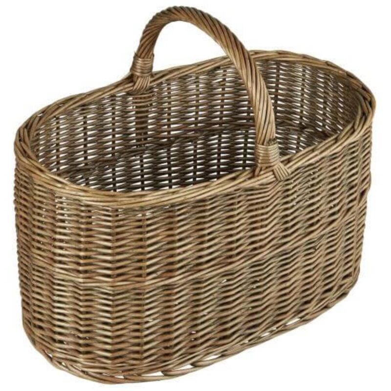 Oval karfa með haldi