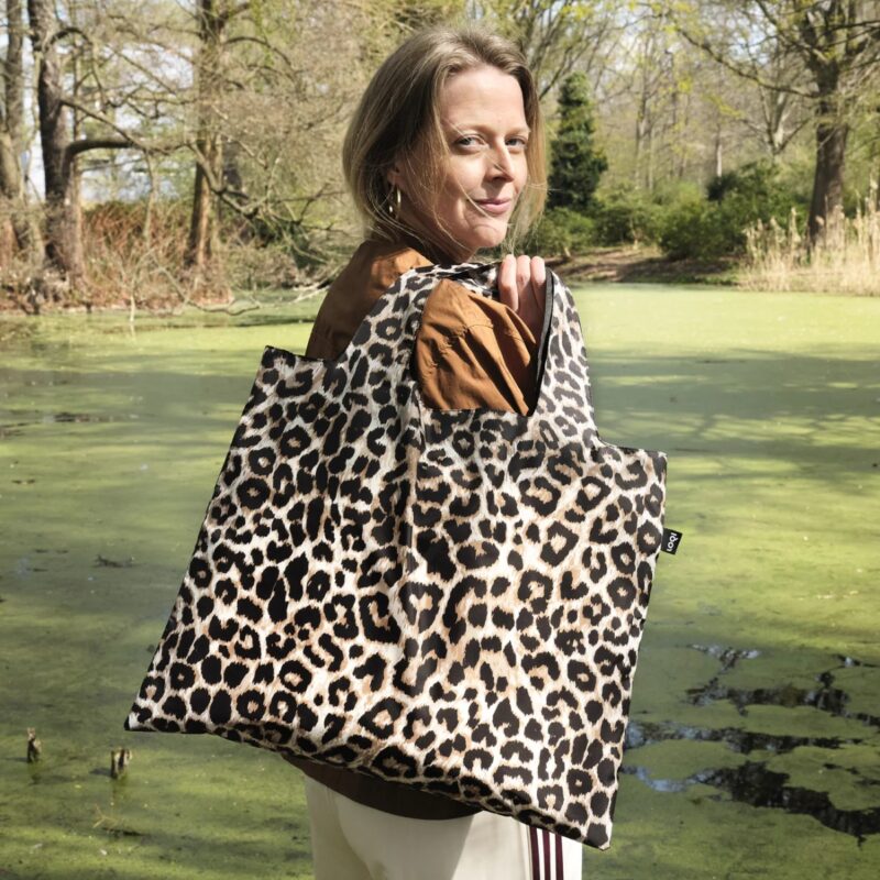 LOQI fjölnotapoki - Leopard munstur búnn - Image 2