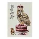 Kort - Hipp hip hurray king owl