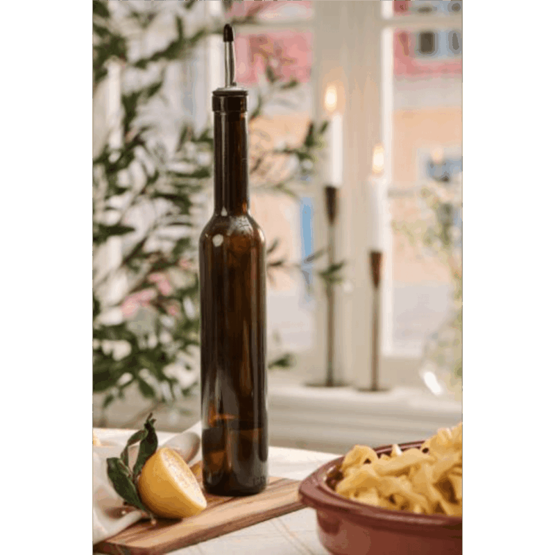 Olíu/edik flaska, dökk græn 390ml - Image 2