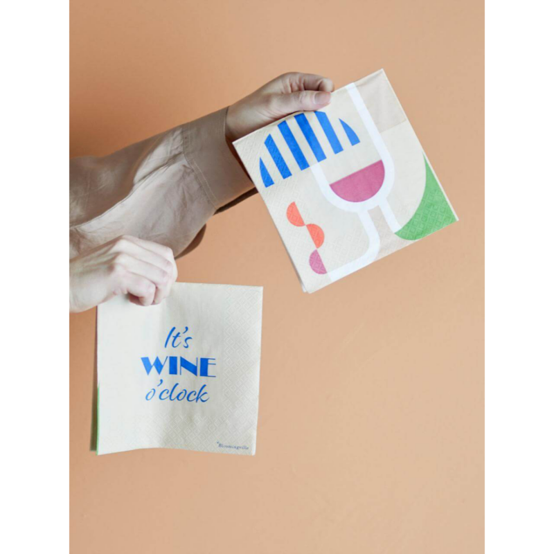 WINE - servíettur - Image 3