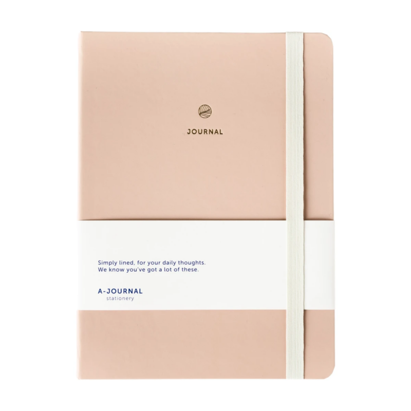 A. Journal, Notebook - Beige