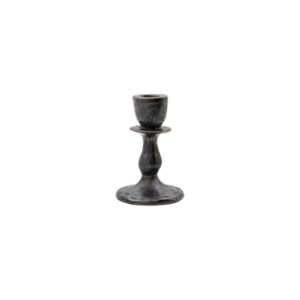 LUCCA - Kertastjaki, svart 12cm