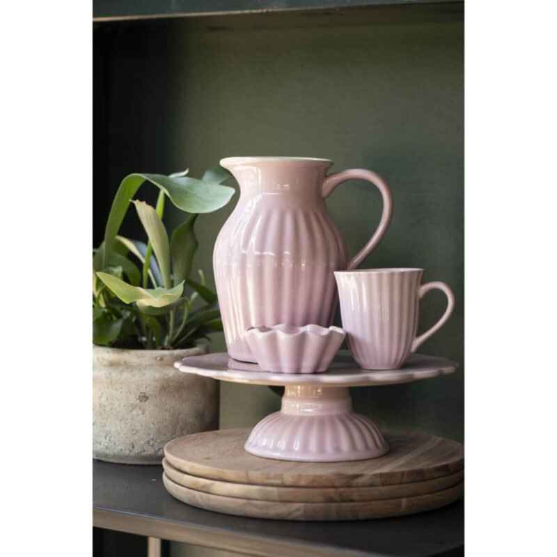 Kökudiskur á fæti - Rose - Image 4