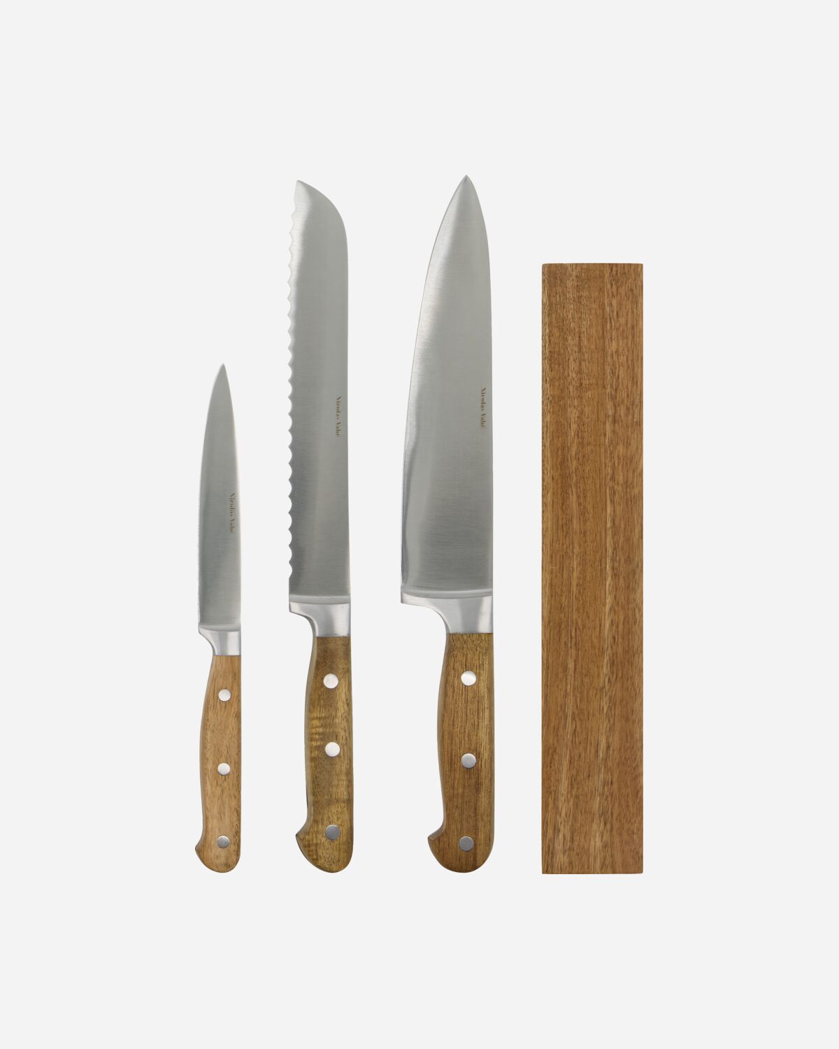 Hnífa sett á segli, 3stk