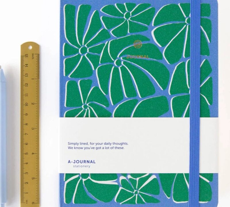 A. Journal - Notebook, Arty Blue Green - Image 3