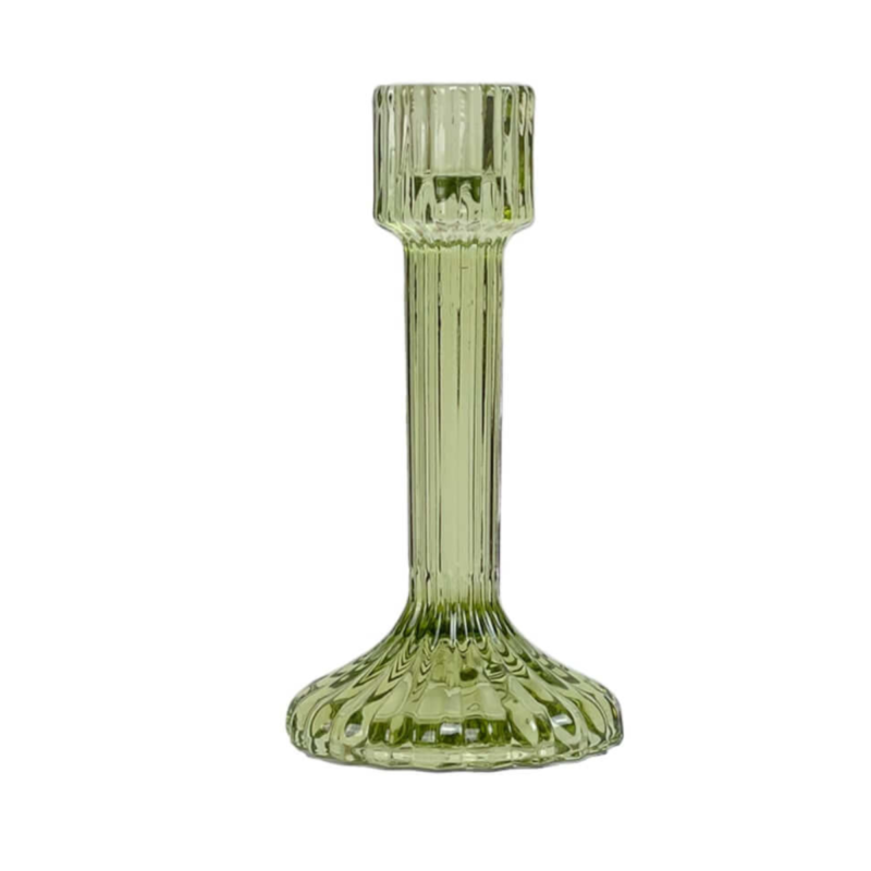 SPECTACULAR Kertastjaki - Dark Citron Grænn, 15,5cm