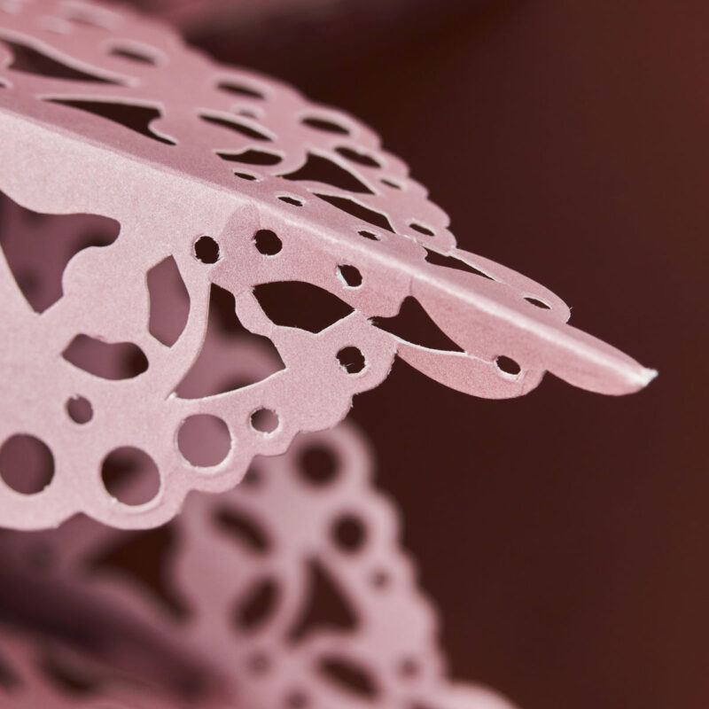 CLIP - Pappastjarna, dusty rose 40cm - Image 4