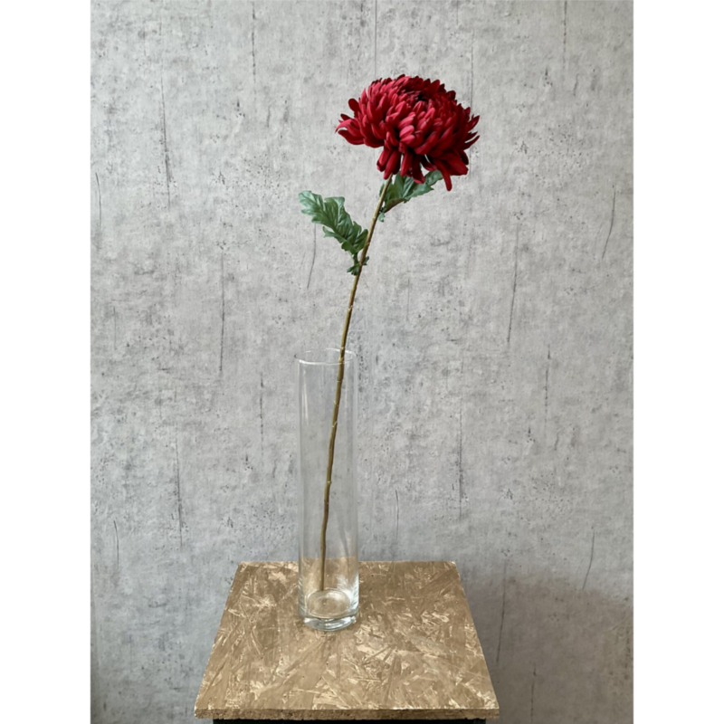 Chrysanthemum - rauð, 75cm - Image 3