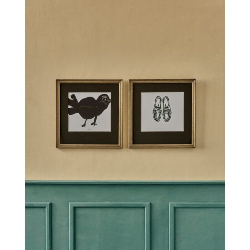 BIRD - Mynd í ramma, 40x40cm - Image 2