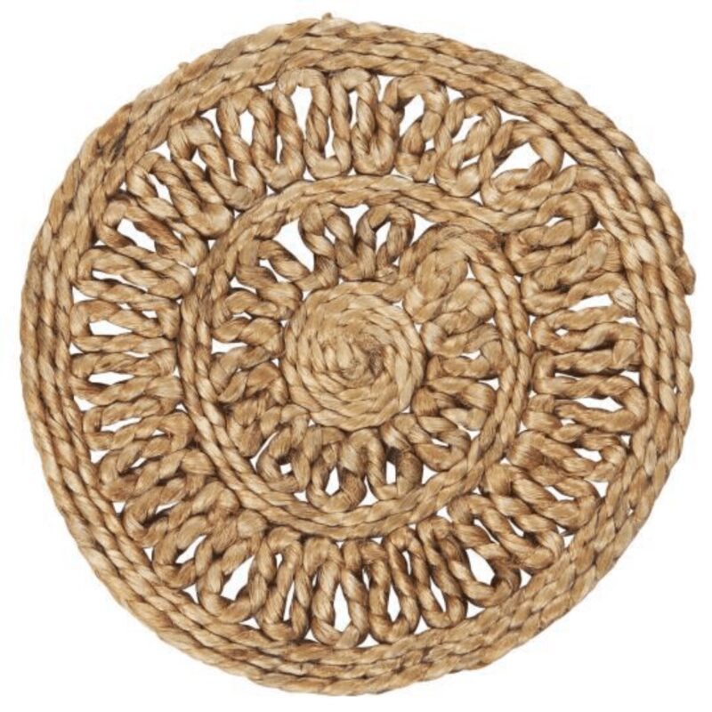 TRIVET - jute hitaplatti