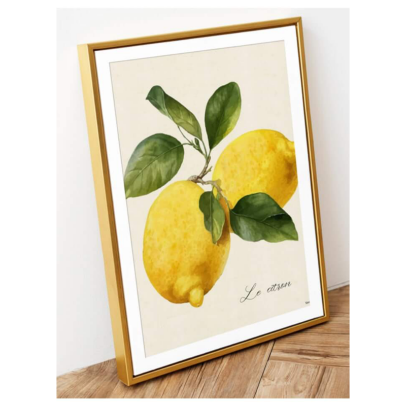 Mynd - Lemon 30x40cm - Image 2