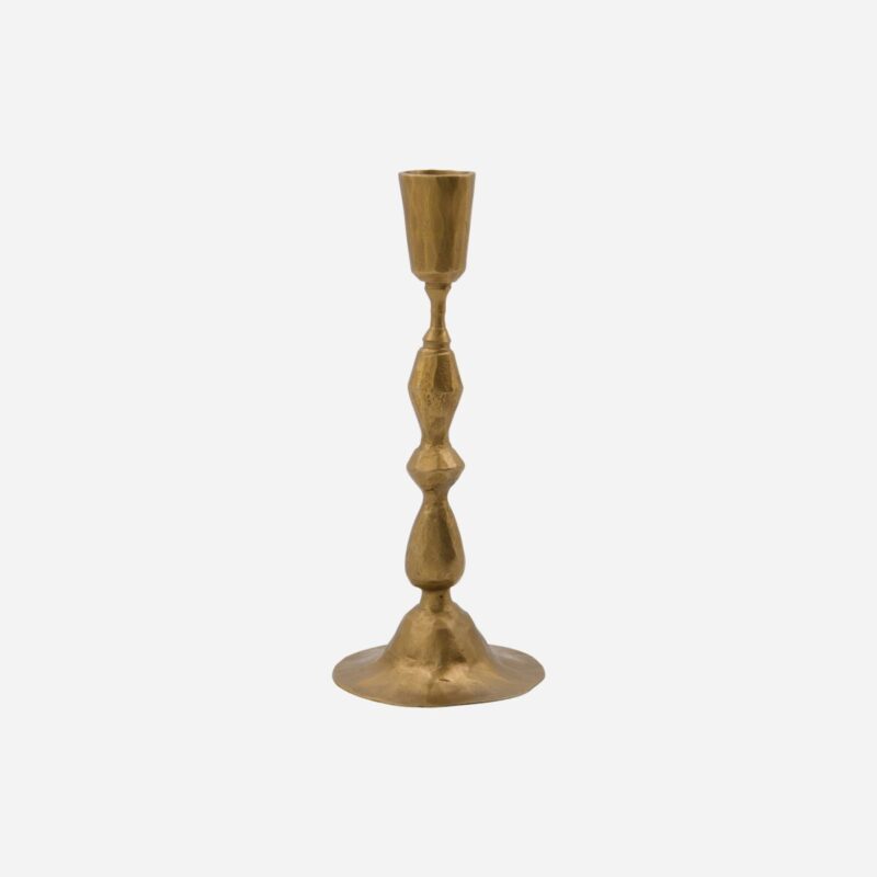 DON - kertastjaki, antíik brass 20cm
