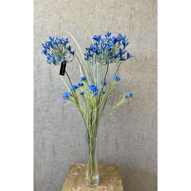 Kornblómavöndur - blár, h: 66cm - Image 3
