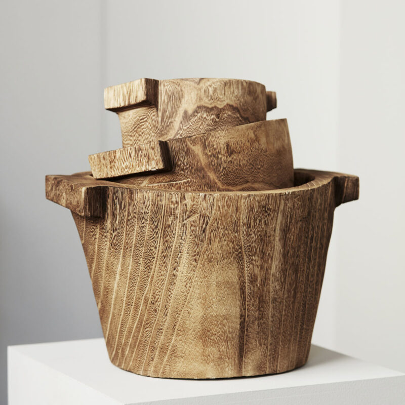 Craft skál natur h:17cm - Image 4