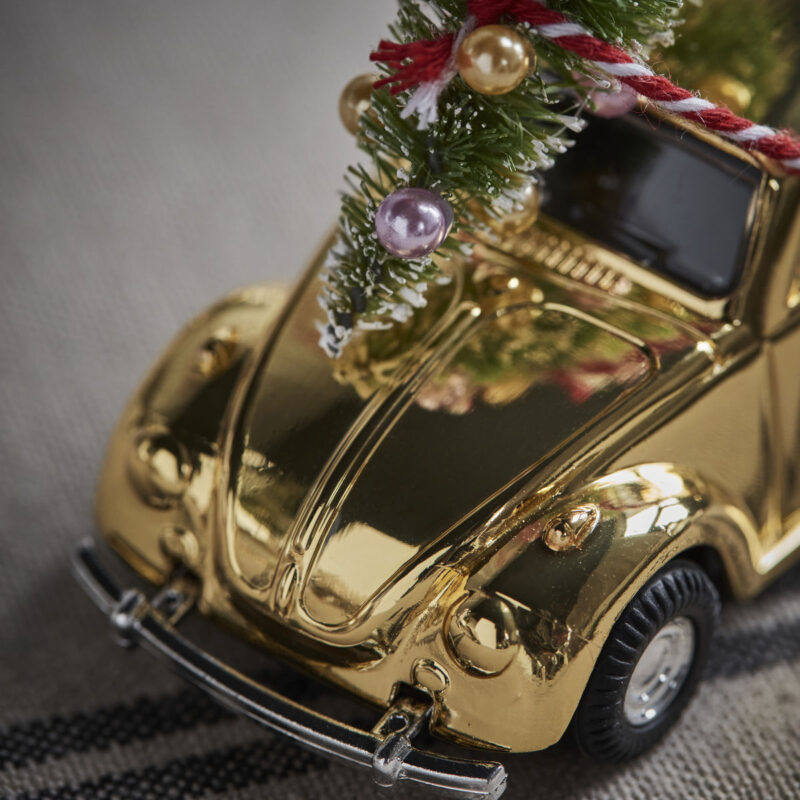 MINI Xmas bíll - gylltur - Image 5