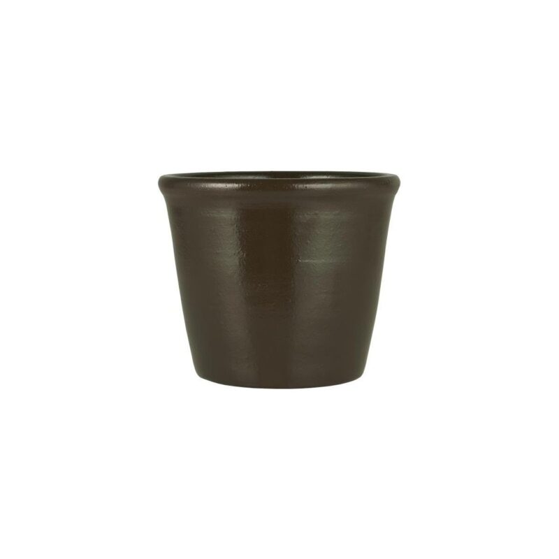 HALFDAN - Blómapottur, mokka 21.5cm
