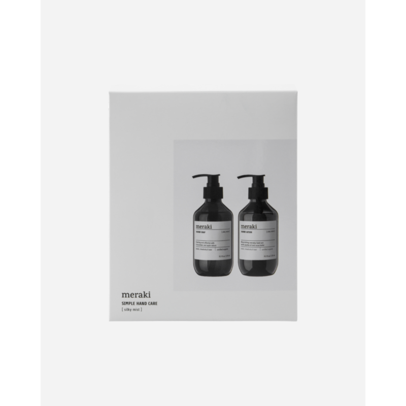 Gjafasett - Silky Mist, handsápa & handáburður