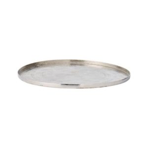 Kertabakki m/ kanti 1x30cm silfur