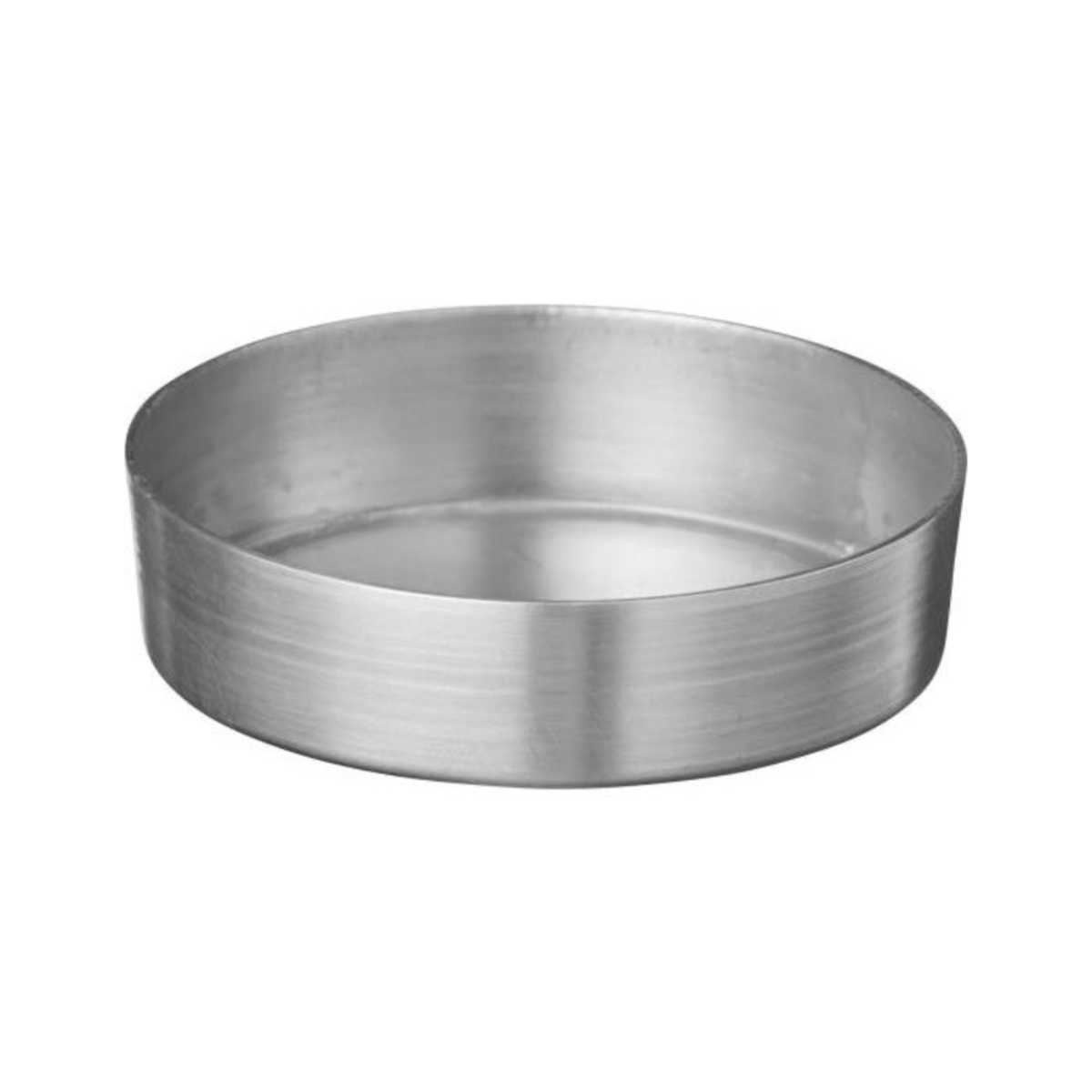 Kertabakki m/kant,i silfur 6cm