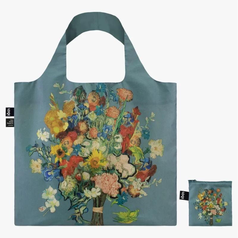 LOQI fjölnotapoki - Blómavöndur, Van Gogh - Image 2