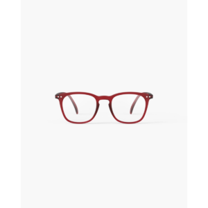 Lesgleraugu E - Cherry red