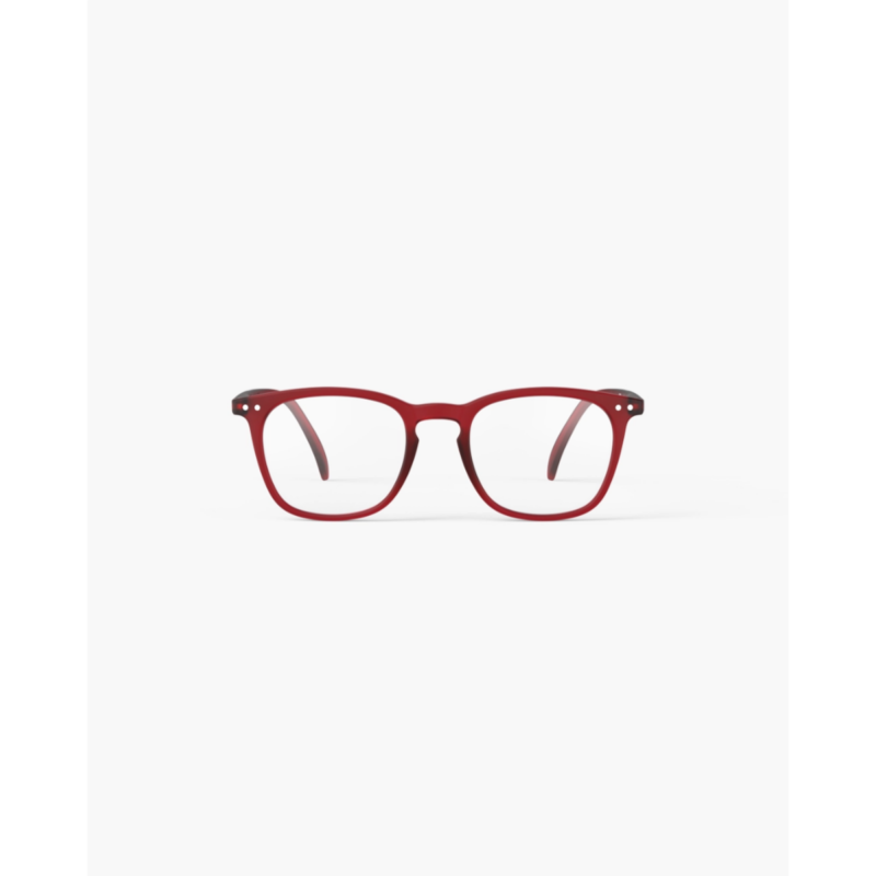 Lesgleraugu E - Cherry red