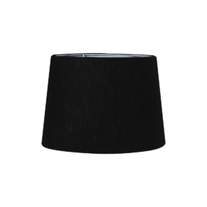 SOFIA - Lampaskermu, svartur 35cm