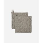 CHEF - Pottaleppar, dark grey 2stk