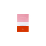 A. Journal - Notepad,  rendur pink/red