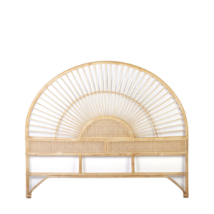 Rattan - höfuðgafl 165x125cm