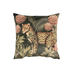 Floral Leopard - púði