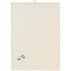 Viskustykki - Flora m/bláu blómi