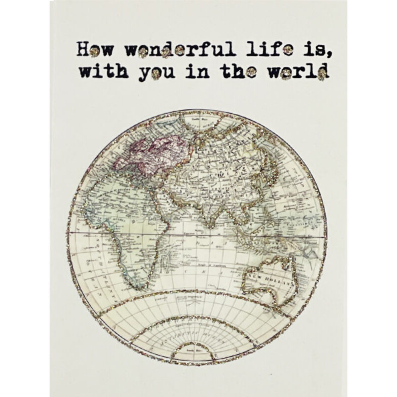 Kort - "How wonderful life is..."